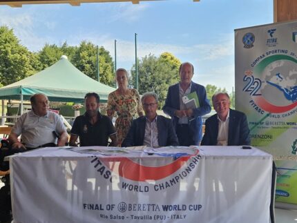 Presentazione campionati mondiali Compak Sporting a Tavullia