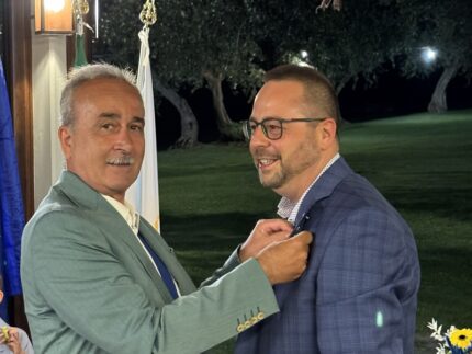 Passaggio del Martelletto al Rotary Club Vallefoglia