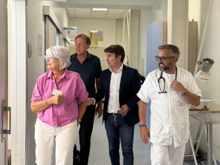 Andrea Biancani al pronto soccorso di Pesaro