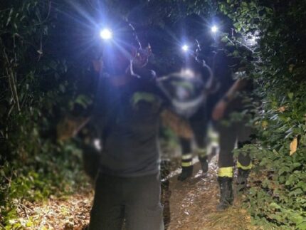 Ciclista soccorso a Gabicce Monte