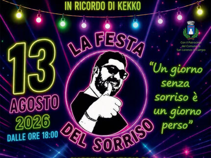 La Festa del Sorriso 2026 a San Lorenzo in Campo