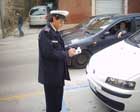 aggressione mondavio vigile multa 
