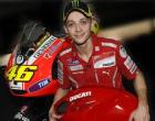 Valentino Rossi con la nuova Ducati