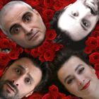 spettacolo.. due dozzine di rose scarlatte