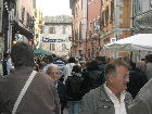 I numerosi visitatori della Fiera