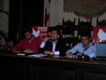 Un momento della conferenza stampa di Hippie Days