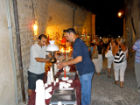 Visitatori per le vie di Candelara