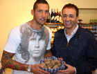 Materazzi con il sindaco Andrea Pierotti