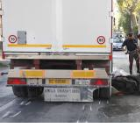 Incidente camion-scooter