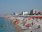 La spiaggia di Sassonia a Fano