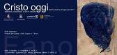 Locandina della mostra d'arte "Cristo oggi"