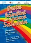 Locandina della "Festa dei bambini per il Parco di Sassonia"