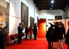 La sala Morganti, luogo dell'esposizione