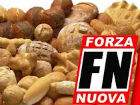 Fano Forza Nuova distribuisce pane contro caro vita 