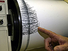 Sismografo, terremoto
