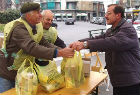 Un banco per la colletta alimentare