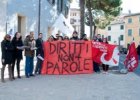 La protesta dei giovani della CGIL