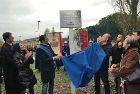La targa dedicata a Peppino Impastato