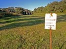La zona trattata con gli antiparassitari velenosi.