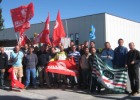 I dipendenti della Berloni in sciopero
