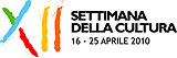 logo Settimana della Cultura