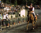 Un'immagine del palio
