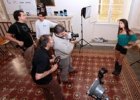Un backstage del festival