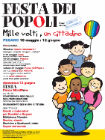 La locandina dell''VIII edizione della 'Festa dei Popoli'