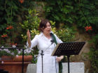 Lucia Ferrati a Villa Ciacchi 