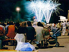 Festa del porto 2012 a Pesaro: fuochi d'artificio per la chiusura