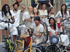 Pesaro arriva Musicycle la Banda di Piazza Caricamento