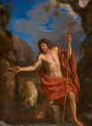 Il 'San Giovanni Battista alla fonte' del Guercino