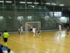 Una fase della partita contro Rieti