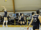 Lo Snoopy Volley Pesaro in azione