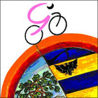 logo del 95° Giro d'Italia di passaggio per la provincia di Pesaro e Urbino