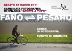Volantino della "camminata fotografica"