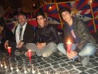D'Anna con i figli manifesta a favore del Tibet