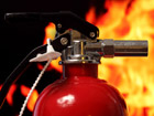estintore, incendio, fuoco