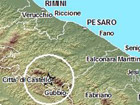 Mappa del terremoto di venerdì 18 maggio