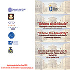 Locandina del convegno "Urbino città ideale"