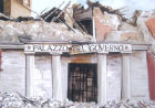 Un'immagine della mostra sul terremoto in Abruzzo