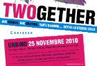 La locandina del progetto "Twogether"
