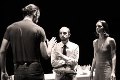 Una scena tratta dallo spettacolo Orphans